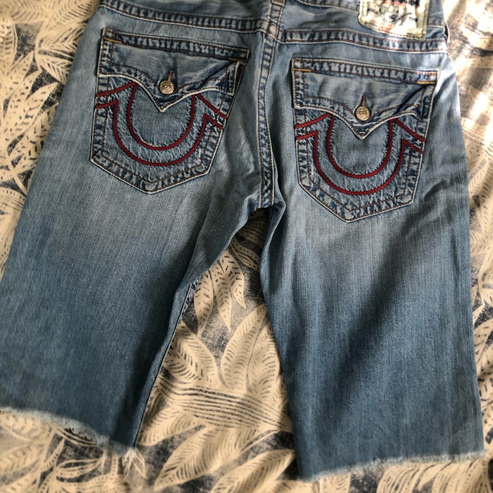 True Religion Jean Shorts
